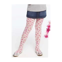 Collant Opaque Roses Fleuris