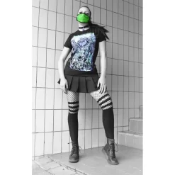 Collant Pamela Mann Effet Cuissarde Resille à Bandes