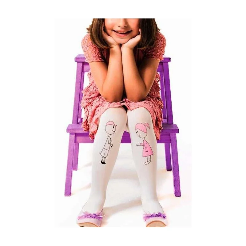 Collant Rose Copins Et Copines 5 Collant Rose Copins Et Copines – Image 3