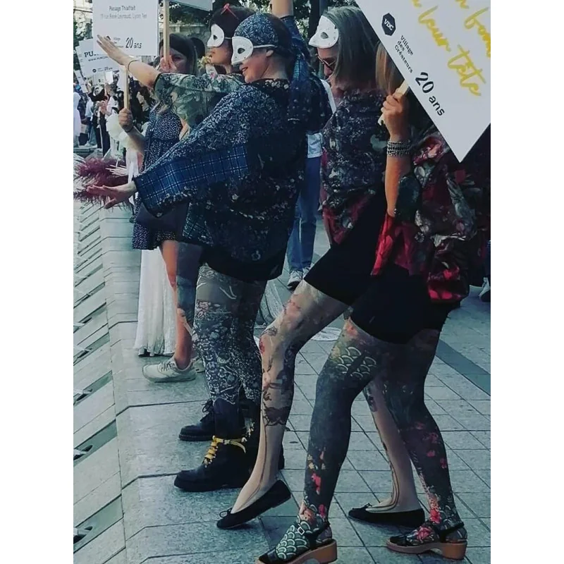 Collant Sans Pieds Graouuu Marieantoilette 5 Collant Sans Pieds Graouuu Marieantoilette – Image 3