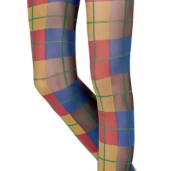 Collant Tartan Couleurs Délire Emilio Cavallini -Meilleur Lingerie Magasin collant tartan couleurs delire emilio cavallini 2