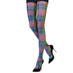 Collant Tartan Couleurs Délire Emilio Cavallini -Meilleur Lingerie Magasin collant tartan couleurs delire emilio cavallini 3