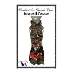 Echarpe Fantaisie Berthe Aux Grands Pieds Fil