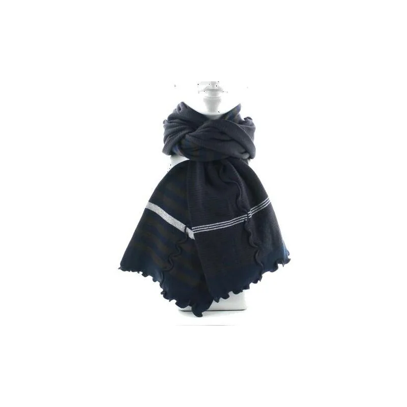 Echarpe Rayures Asymétrique Berthe 4 Echarpe Rayures Asymétrique Berthe – Image 2