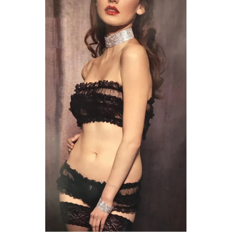 Ensemble Dentelle Coquine Et Fendu XO 3 Ensemble Dentelle Coquine Et Fendu XO