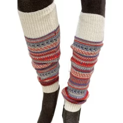 Guêtres Laine Patchwork Ethnique