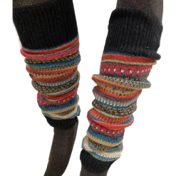 Guêtres Laine Patchwork Ethnique 9 Guêtres Laine Patchwork Ethnique -Meilleur Lingerie Magasin guetres laine patchwork ethnique 3