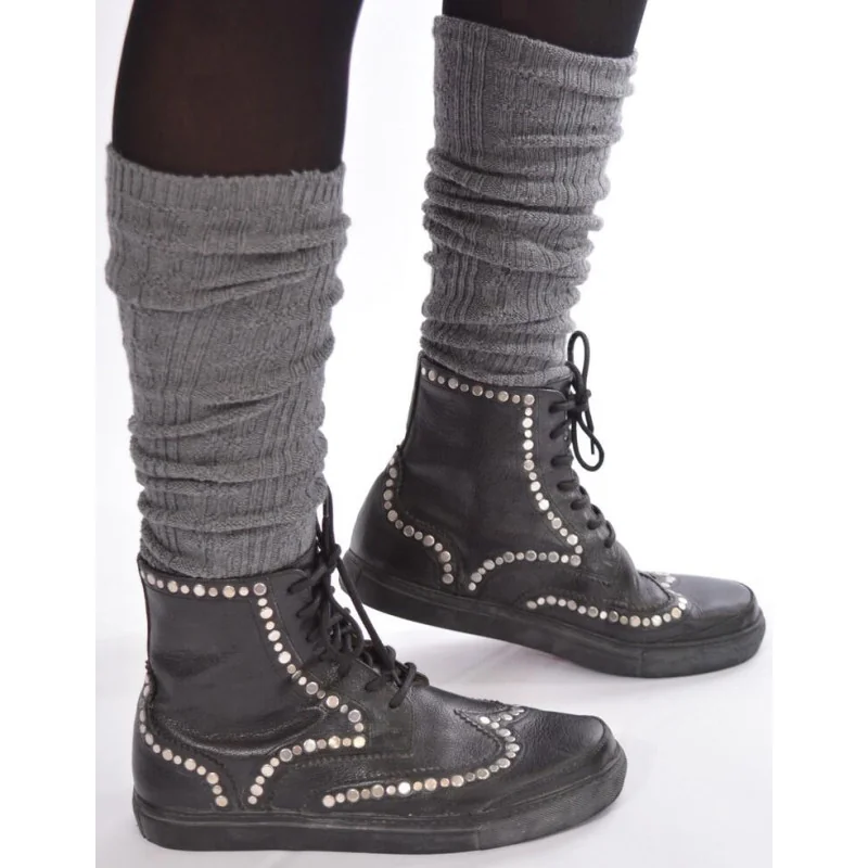 Guêtres Torsadées Laine Et Cachemire 3 Guêtres Torsadées Laine Et Cachemire