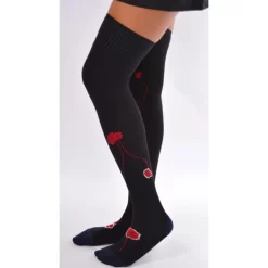 Jambières Hiver Coquelicots Berthe Aux Grands Pieds -Meilleur Lingerie Magasin jambieres hiver coquelicots berthe aux grands pieds 1