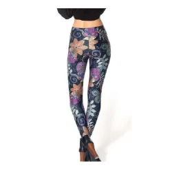 Leggings Mosaique Fleurie -Meilleur Lingerie Magasin leggings mosaique fleurie 1