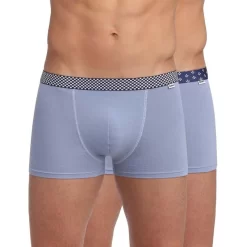 Lot 2 Boxers Homme Dim Coton Style