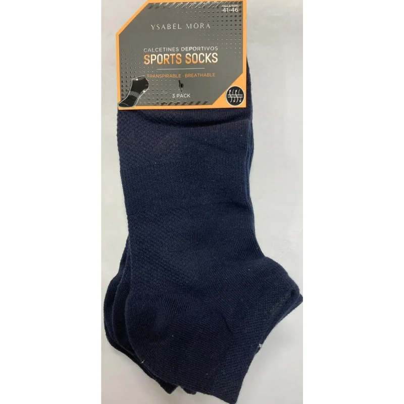 Lot 3 Paires Socquettes Coton Sport Ysabel Mora 5 Lot 3 Paires Socquettes Coton Sport Ysabel Mora – Image 3