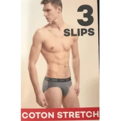 Lot 3 Slip Hom Coton Classique