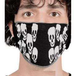 Lot De 2 Masques Barrières Têtes De Morts 7 Lot De 2 Masques Barrières Têtes De Morts -Meilleur Lingerie Magasin lot de 2 masques barrieres tetes de morts 2