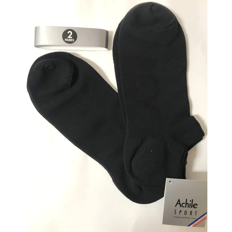 Lot De 2 Paires Socquettes Sport Invisible Achile 3 Lot De 2 Paires Socquettes Sport Invisible Achile