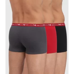 DIM Lot De 3 Boxers Coton Stretch Confort -Meilleur Lingerie Magasin lot de 3 boxers coton stretch confort 4