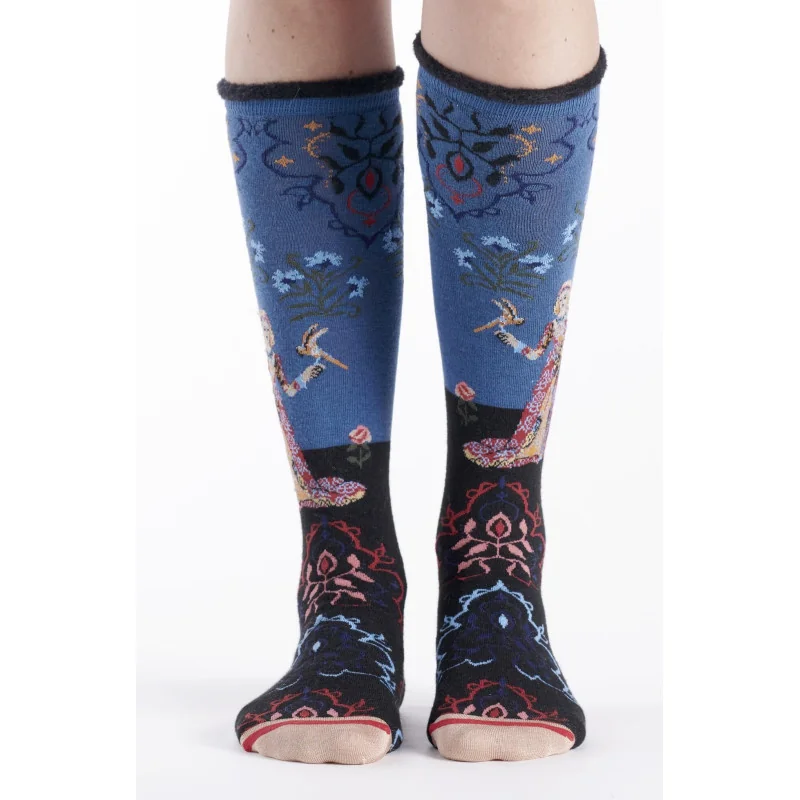 Mi Bas Fil De Jour Dame à La Licorne 4 Mi Bas Fil De Jour Dame à La Licorne – Image 2