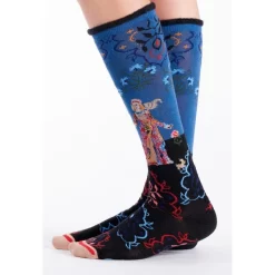 Mi Bas Fil De Jour Dame à La Licorne