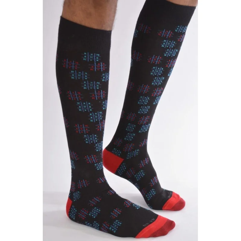 Mi Bas Morpions Ludiques Coton 5 Mi Bas Morpions Ludiques Coton – Image 3