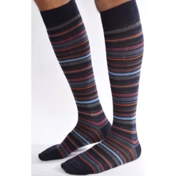 Mi Bas Rayures Fines En Laine 8 Mi Bas Rayures Fines En Laine -Meilleur Lingerie Magasin mi bas rayures fines en laine 2