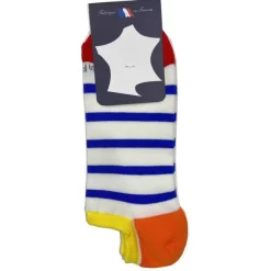 Mini Chaussettes Invisibles à Rayures Perrin