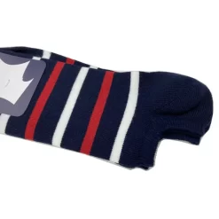 Mini Chaussettes Invisibles à Rayures Perrin -Meilleur Lingerie Magasin mini chaussettes invisibles a rayures perrin 4