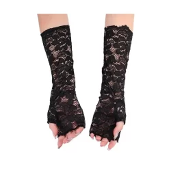 Mitaines Manchon Dentelle Fleuries -Meilleur Lingerie Magasin mitaines manchon dentelle fleuries 2