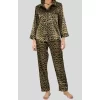 Pyjama Satin Imprimé Leopard 2 Pyjama Satin Imprimé Leopard -Meilleur Lingerie Magasin pyjama satin imprime leopard