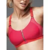 Soutien Gorge Sport Triaction ZIP Rose -Meilleur Lingerie Magasin soutien gorge sport triaction zip rose