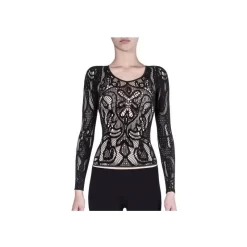 T Shirt Dentelle Orientale Emilio Cavallini