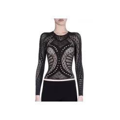 T Shirt Emilio Cavallini Dentelle Baroque